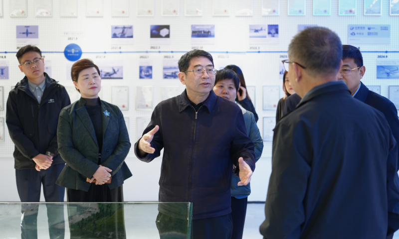 全国政协副秘书长、农工党中央专职副主席王路一行莅临j9国际集团飞机工业调研