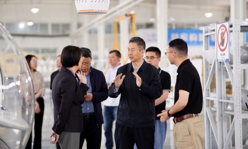 文化和游览部科技教育司一级巡视员汪平明莅临j9国际集团飞机工业调查调研